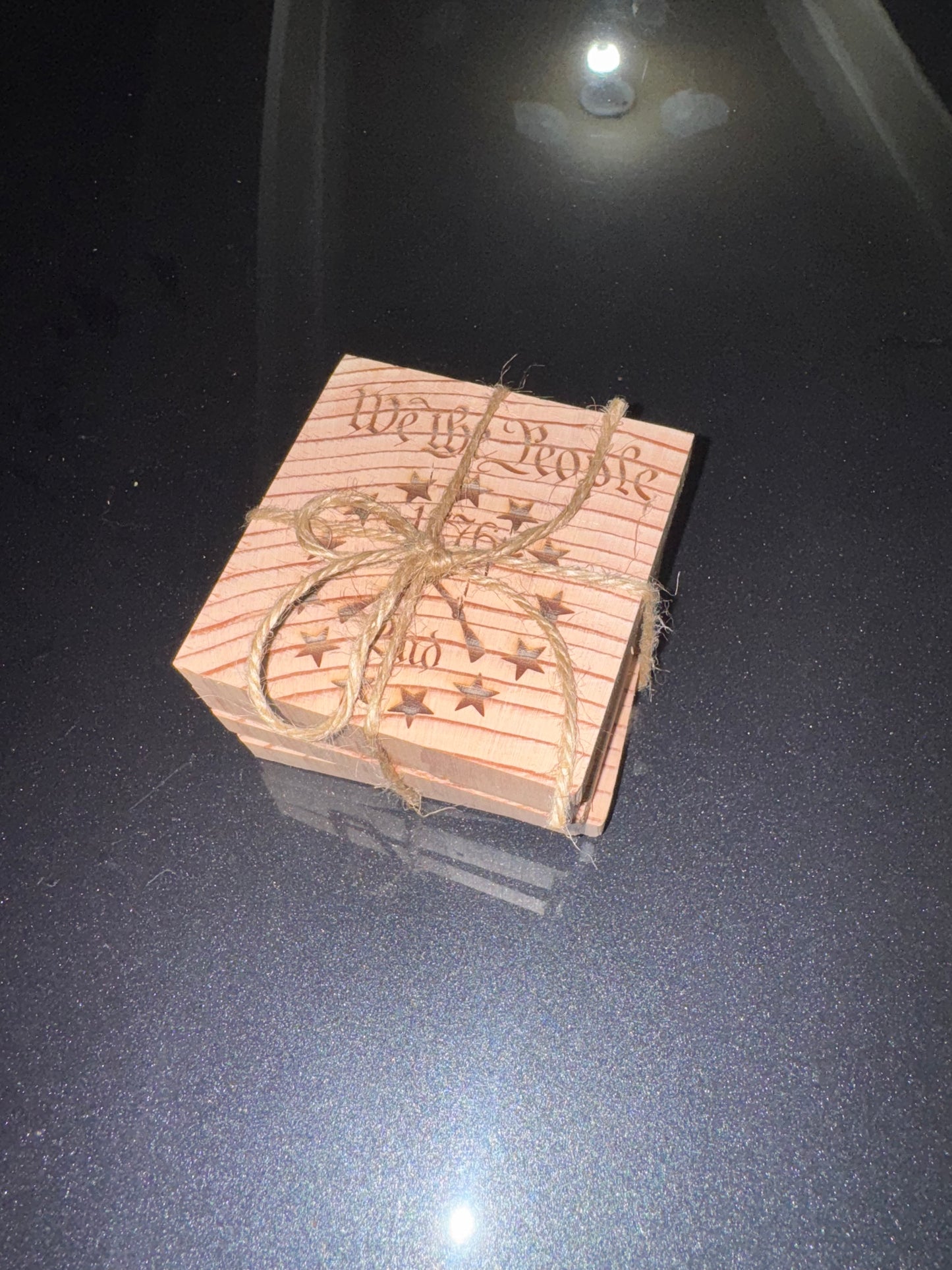 We The People coaster set