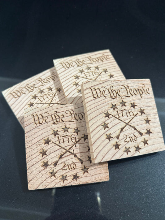 We The People coaster set