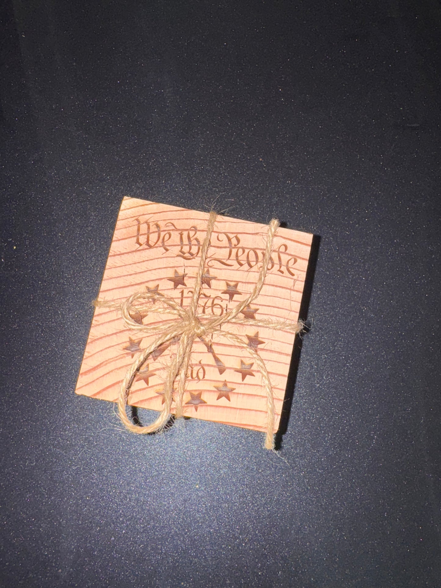 We The People coaster set